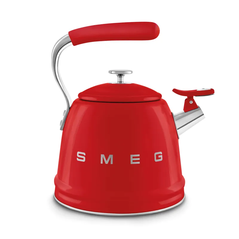 Non Perdere Smeg Bollitore Fischio Rosso Anni 50 WKF01RD