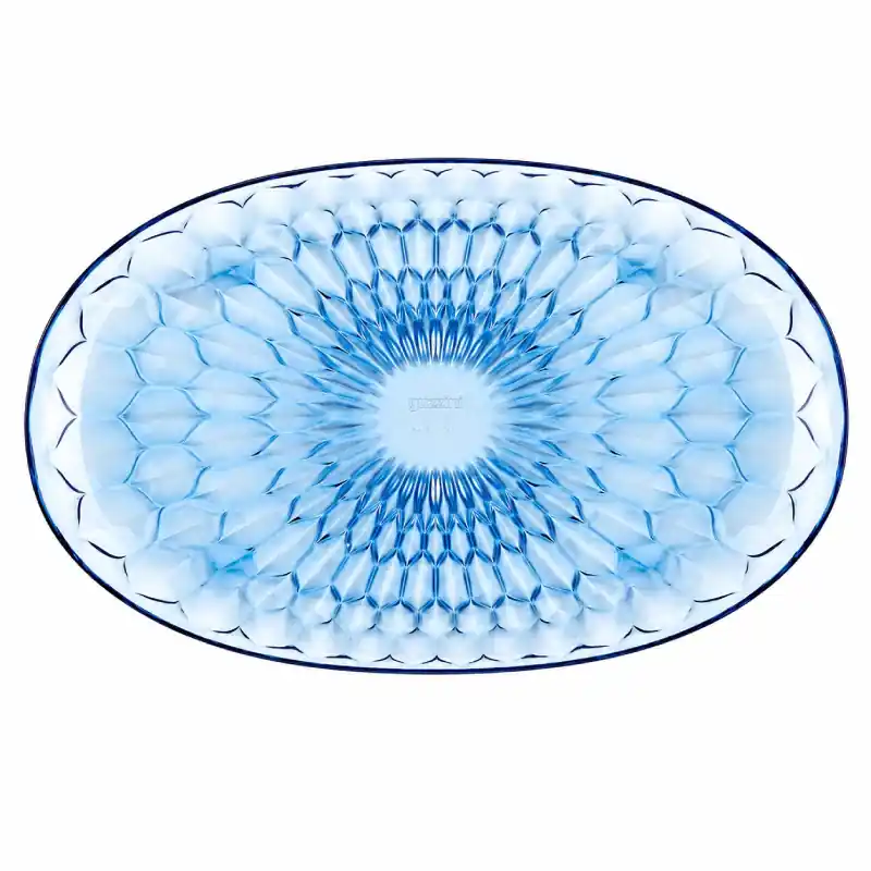 Ultimissimo Modello Guzzini Vassoio Ovale Grande Vanity 45x26,5 cm Celeste