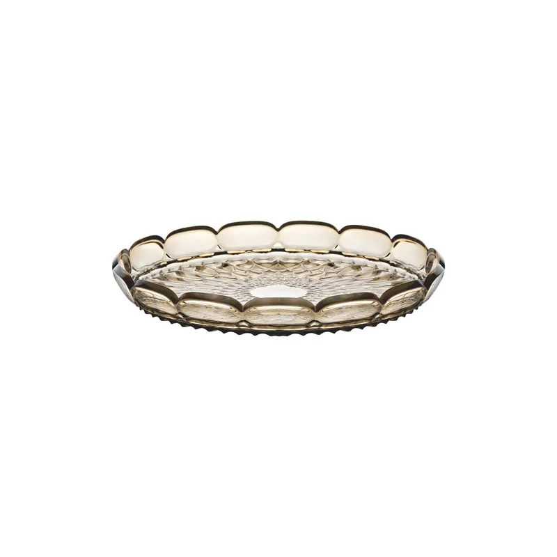 Subito Disponibile Guzzini Vassoio Tondo Piccolo Vanity D30 cm Beige