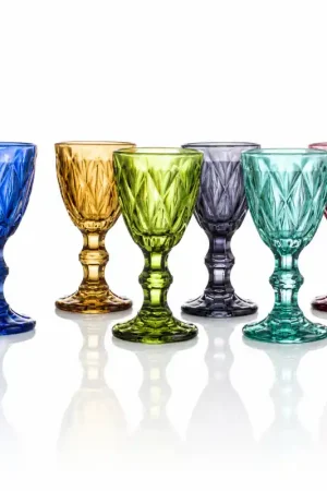 Brandani Set 6 Calici Diamante in Vetro Più Venduto