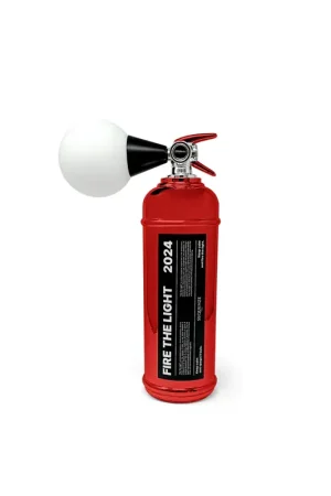 Sequenze Lampada Fire The Light Rossa H35 cm Sconto