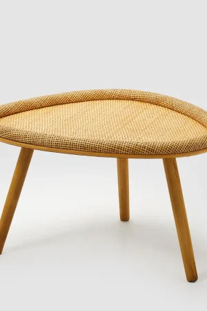 Affare EDG Enzo De Gasperi Tavolino Tripode in Rattan 39x63x56 cm