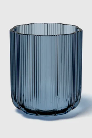 Villeroy & Boch Vaso Fleur 12,5x15 cm in Vetro Blu Nuovo Arrivo