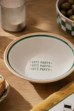 Bitossi Ciotola Let‘s Go Party D16 cm in Porcellana Professionale