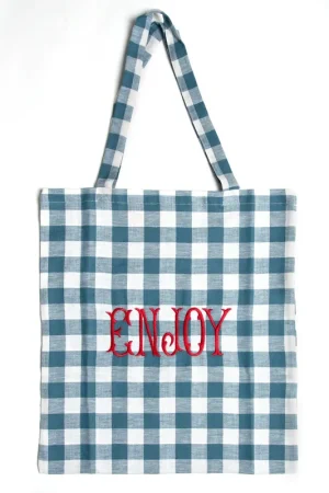 Solo Oggi Bitossi Shopper Enjoy 36x40 cm Blu
