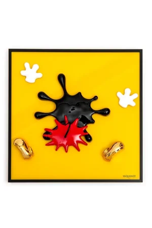 Acquista Ora Sequenze Quadro Try Again Giallo 40x40 cm