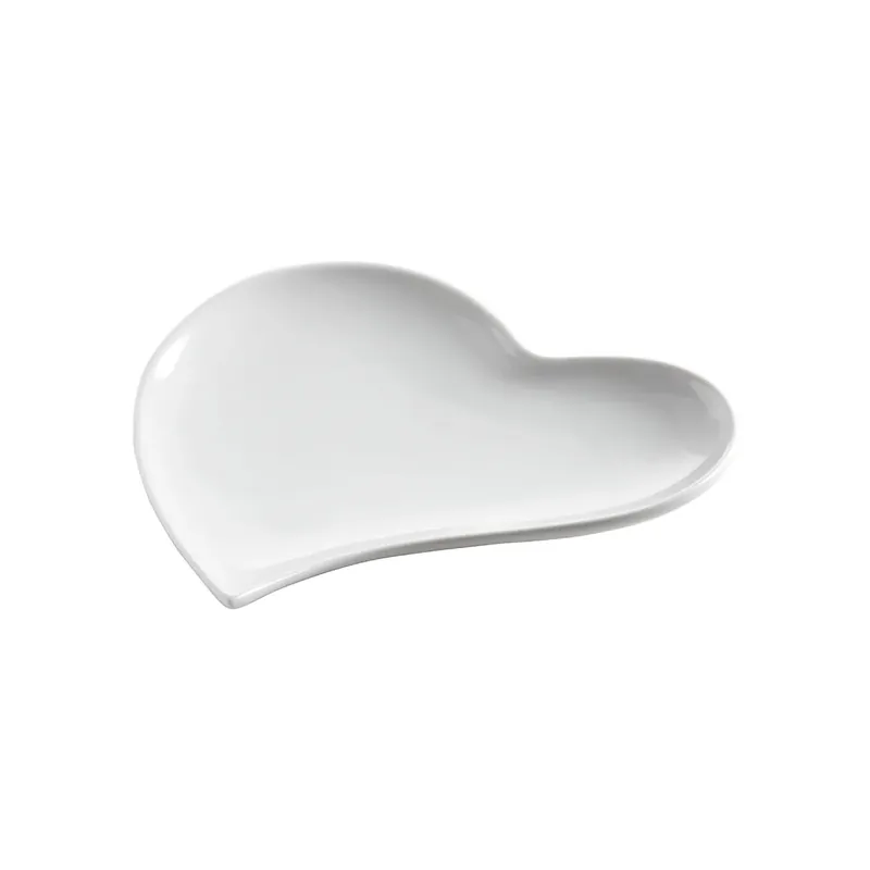 Prezzo Ridotto Maxwell & Williams White Basics Piatto Amore D17 cm in Porcellana