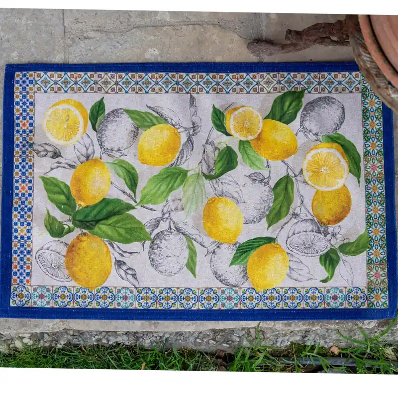 Prezzo Ridotto Tessitura Toscana Telerie Tappeto Cetara Tiptap 52x80 cm
