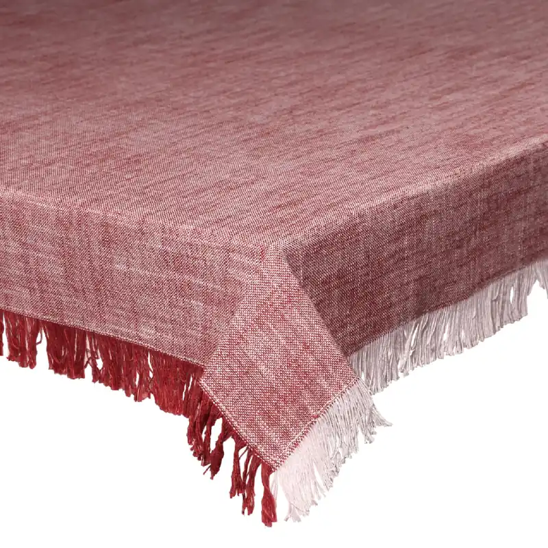 Reso Gratuito Andrea Fontebasso Tovaglia Volterra 140x240 cm Rosso