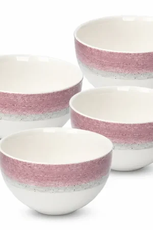 Nuovo Arrivo Andrea Fontebasso Set 4 Boli Edge Shade D16 cm in Porcellana