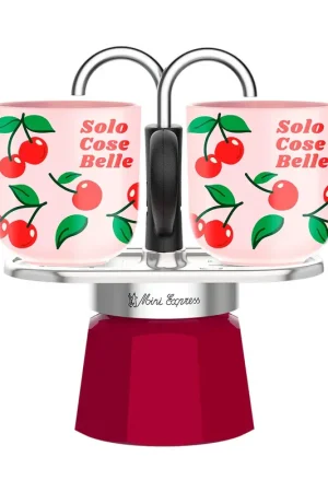 Bialetti Moka Mini Express Ciliegie 2 Tazze Non Perdere