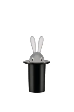 Alessi Portastuzzicadenti Magic Bunny Nero Saldi