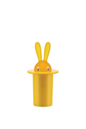 Alessi Portastuzzicadenti Magic Bunny Giallo Popolare
