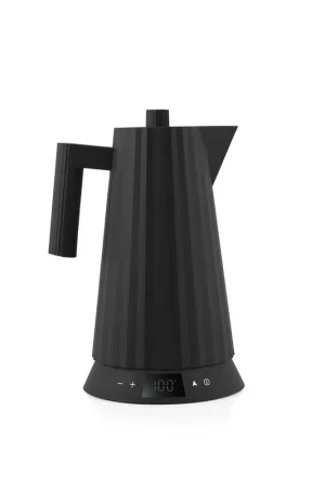 Alessi Bollitore Elettrico Plissé Nero 170 cl Direttamente Dal Produttore