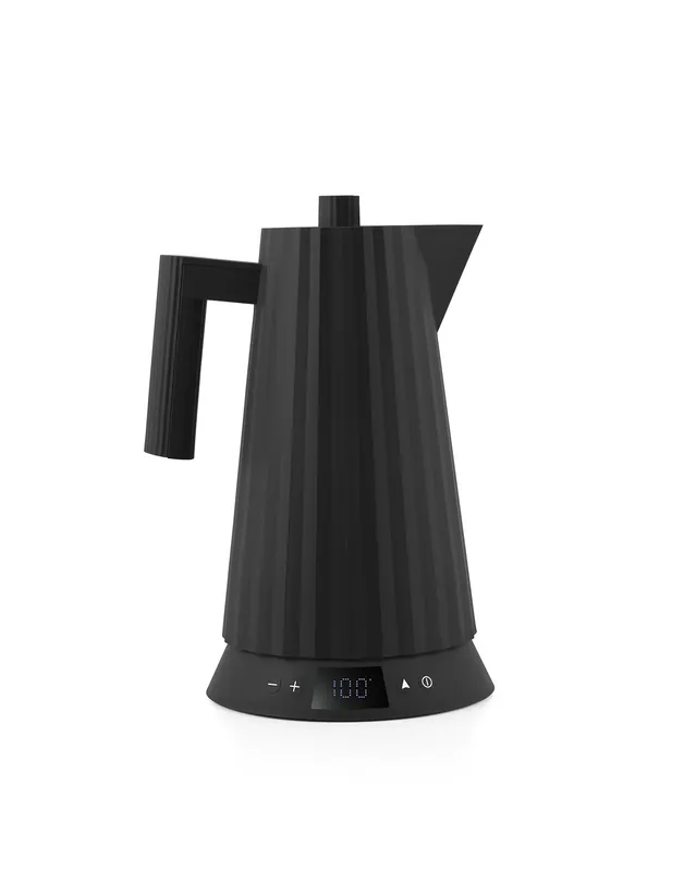 Alessi Bollitore Elettrico Plissé Nero 170 cl Direttamente Dal Produttore