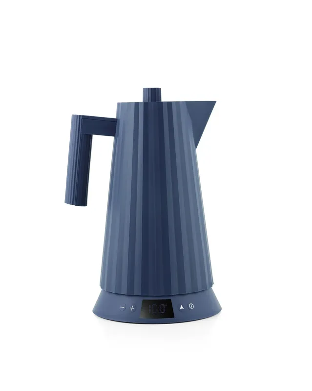 Alessi Bollitore Elettrico Plissé Azzurro 170 cl Scelto Dai Clienti