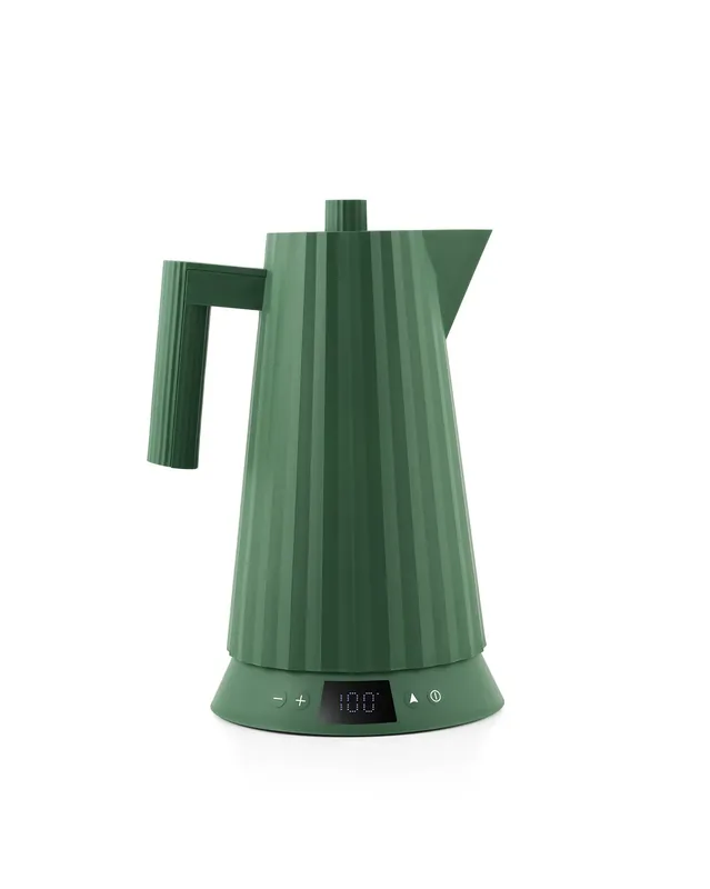 Alessi Bollitore Elettrico Plissé Verde 170 cl Nuova Collezione