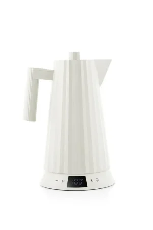 Alessi Bollitore Elettrico Plissé Bianco 170 cl Sconto