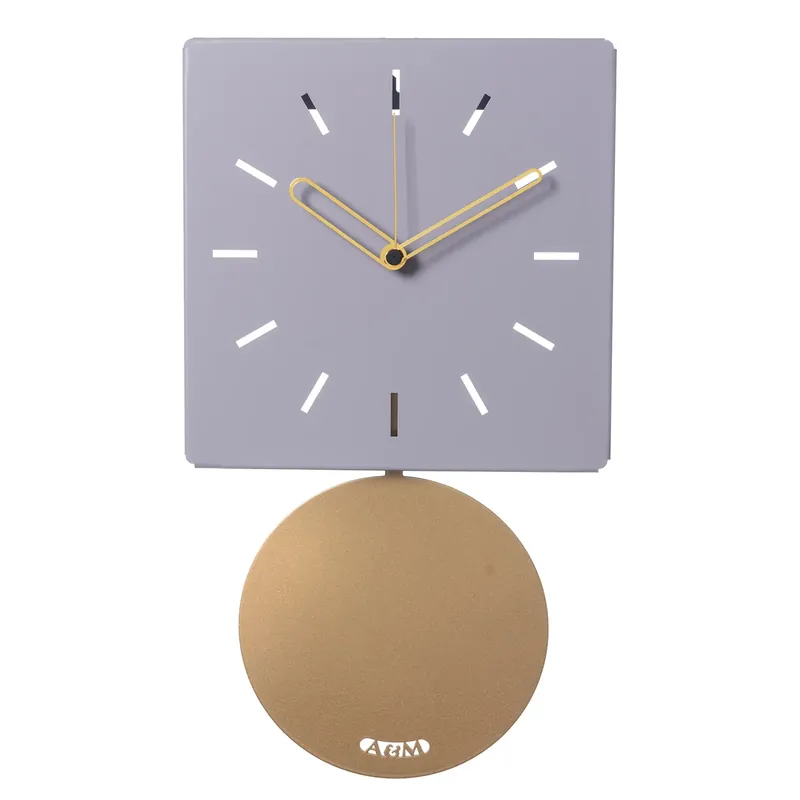 Affare Arti & Mestieri Orologio a Pendolo Grace H43,5 cm Glicine e Oro Laccato