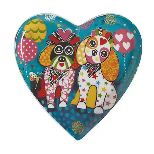 Maxwell & Williams Piattino Cuore Love Hearts D15,5 cm Oodles of Love Consegna Rapida