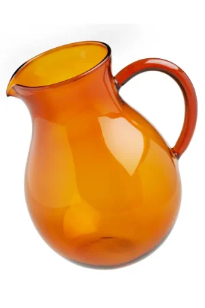 Promozione Esclusiva Galbiati Brocca Soffio 1500ml in Vetro Ambra