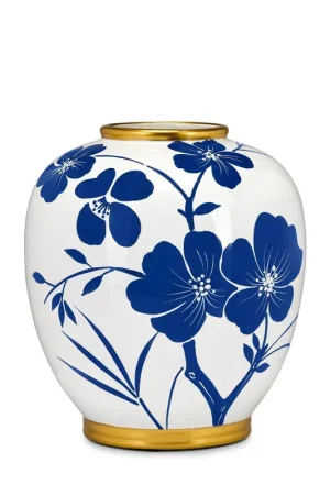 Fade Vaso Fiori Bali 26x29 cm in Porcellana Prezzo Ridotto