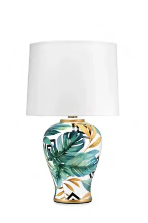 Fade Lampada Palm con Lume 35x42 cm in Porcellana Ultima Occasione