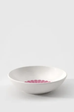 Saldi Villeroy & Boch Set 6 Coppette Macedonia Fleur 100ml in Porcellana Rosa