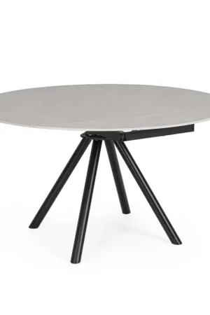 Subito Disponibile Andrea Bizzotto Tavolo Allungabile Rauni D87 - 135 cm Grigio Chiaro