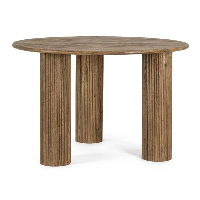 Andrea Bizzotto Tavolo Dacca D120 cm Marrone Di Tendenza