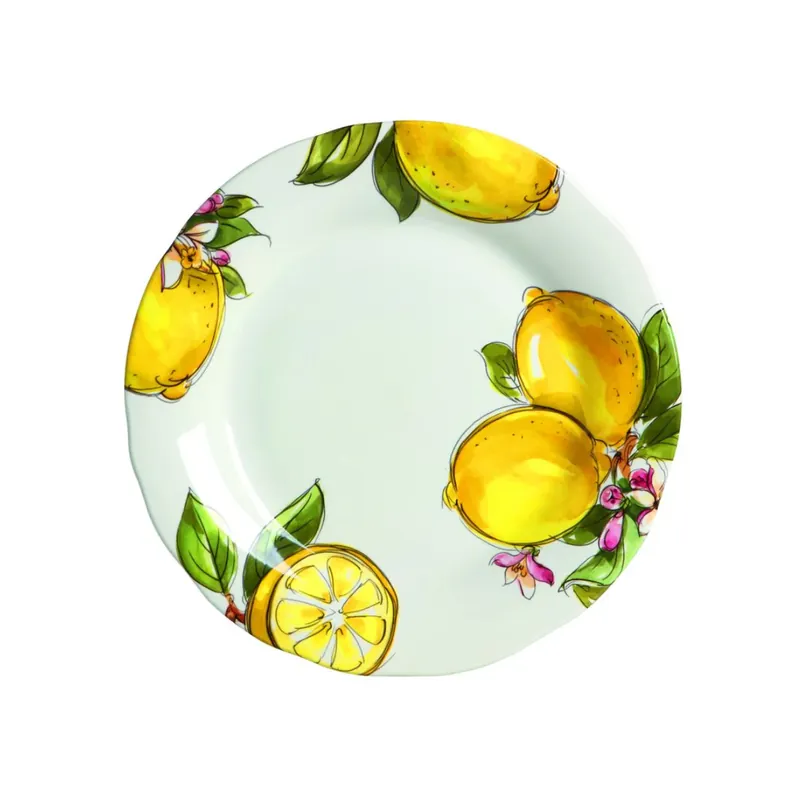 Promozione Esclusiva Love Tiffani Vassoio Tondo Lemon D39 cm in Ceramica