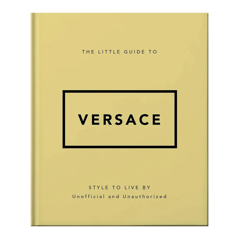 Occasione Imperdibile Orange Hippo! Libro The Little Guide to Versace