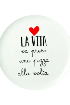 Love Tiffani Piatto Pizza D31 cm Una Pizza alla Volta Subito Disponibile