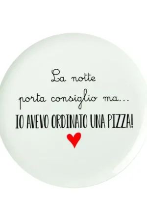Love Tiffani Piatto Pizza D31 cm La Notte Porta Consiglio Ultime Pezzi
