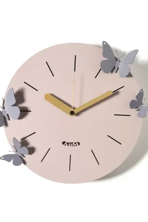 Arti & Mestieri Orologio Battito D‘Ali D30 cm Gelso Glicine Compra Oggi Stesso