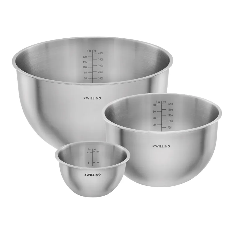 Zwilling Set 3 Ciotole Fresh&Save S M e L in Acciaio Inox Super Prezzo