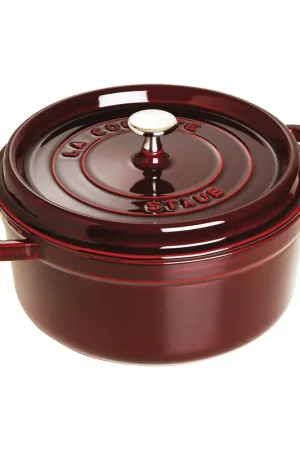 Staub Cocotte in Ghisa Granata 26 cm Prezzo Di Fabbrica