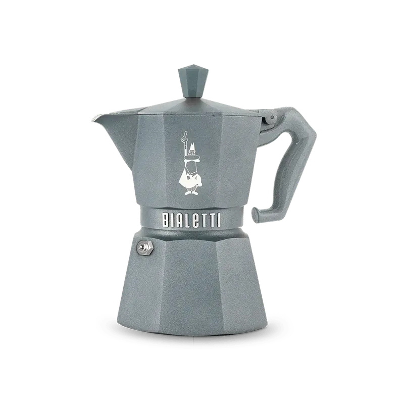 Bialetti Moka Exclusive 3 Tazze Grigio A Buon Prezzo