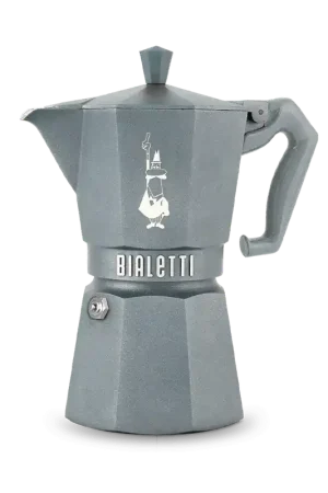 Saldi Bialetti Moka Exclusive 6 Tazze Induzione Grigio