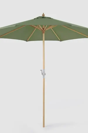 EDG Enzo de Gasperi Ombrellone da esterno Bamboo D250 cm Verde Compra Oggi Stesso