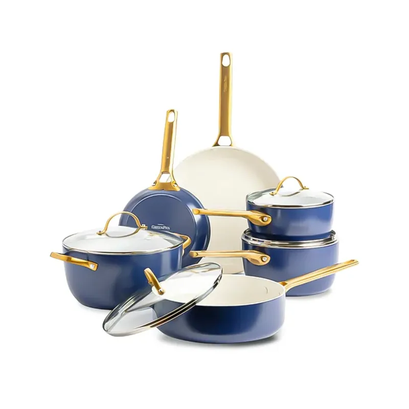 GreenPan Batteria di Pentole 10 Pezzi Padova Antiaderente Oxford Blue Vendita Finale