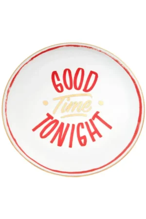 Bitossi Home Piatto Pizza Good Times Tonight D32 cm in Porcellana Offerta Speciale
