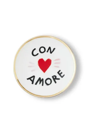 Bitossi Home Piatto Con Amore D17 cm in Porcellana Acquista Ora