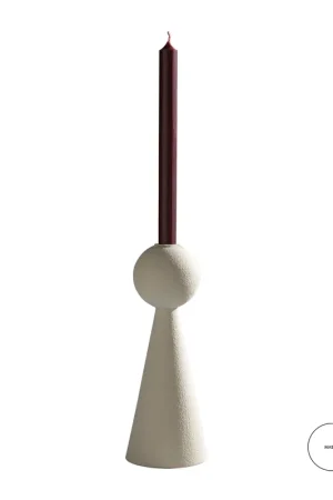 Bestseller Mascagni Casa Portacandela H 17.5 cm in Ceramica