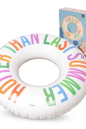 Prezzo Di Fabbrica Fisura Ciambella Gonfiabile Hotter Than Last Summer D115 cm in PVC