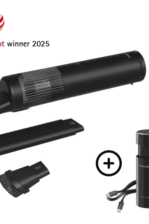 Acquista Ora Zwilling Xtend Aspirabriciole a Batteria Starter Set 60W Nero
