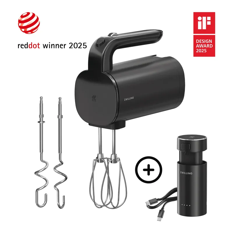 Zwilling Xtend Sbattitore a Batteria Starter Set Nero Ultima Occasione