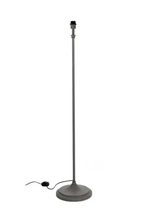 L‘Oca Nera Base Lampada da Terra in Metallo h142 cm Antracite Ultime Pezzi