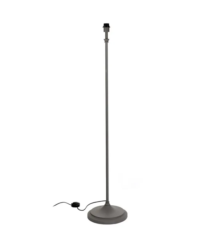 L‘Oca Nera Base Lampada da Terra in Metallo h142 cm Antracite Ultime Pezzi