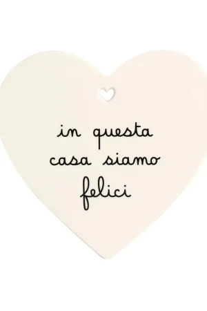 Bestseller Simple Day Sottopentola In Questa Casa Siamo Felici 21x20 cm